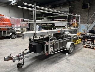 Aanhangwagens met bordes AL-KO, 700-5-S